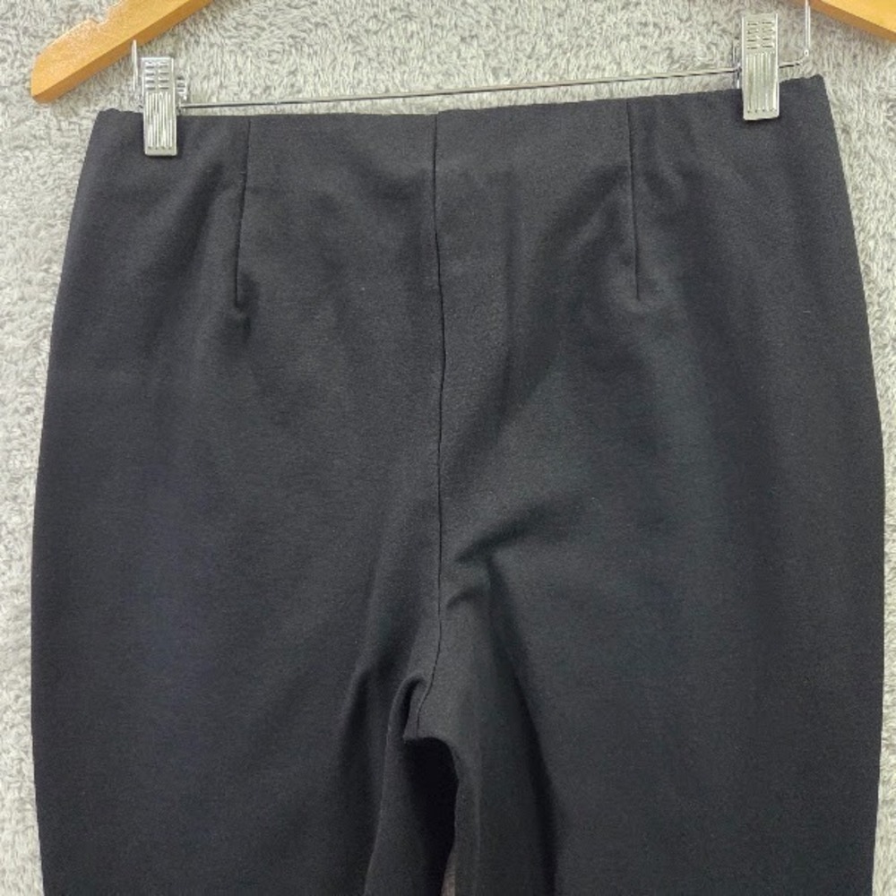 J. Jill Black Stretch Knit Ankle Pants, Small - Picture 13 of 14